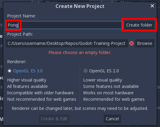 Учебные проекты на Godot — Pong (часть 1) Создание и настройка сцены игрового процесса - 6 Учебные проекты на Godot — Pong (часть 1) Создание и настройка сцены игрового процесса - 6