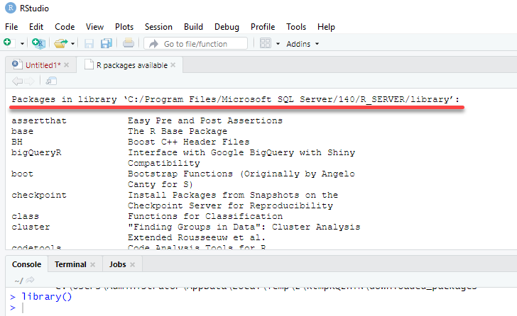 How to receive data from Google Analytics using R in Microsoft SQL Server - 10