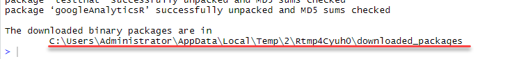 How to receive data from Google Analytics using R in Microsoft SQL Server - 13 How to receive data from Google Analytics using R in Microsoft SQL Server - 13
