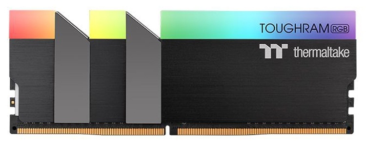 Модули памяти Thermaltake Toughram RGB DDR4 работают на частоте до 3600 МГц