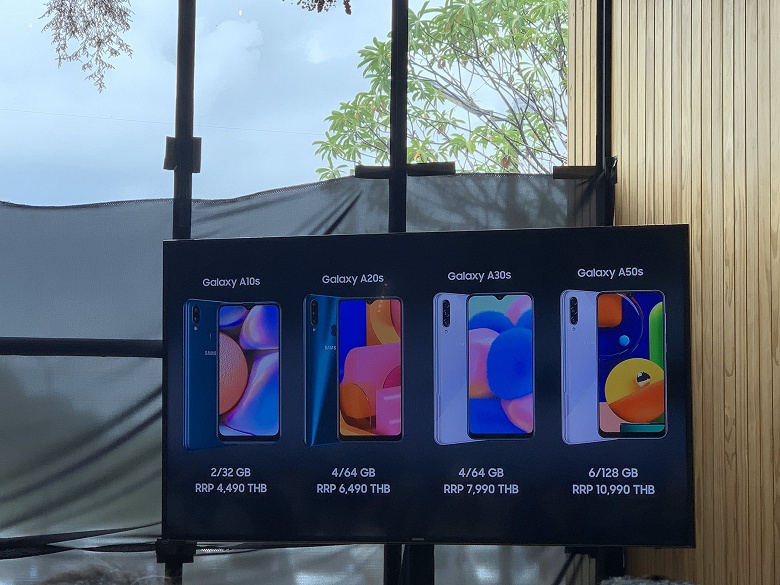 От $150 до $360: опубликованы цены смартфонов Galaxy A10s, A20s, A30s и A50s - 1 От $150 до $360: опубликованы цены смартфонов Galaxy A10s, A20s, A30s и A50s