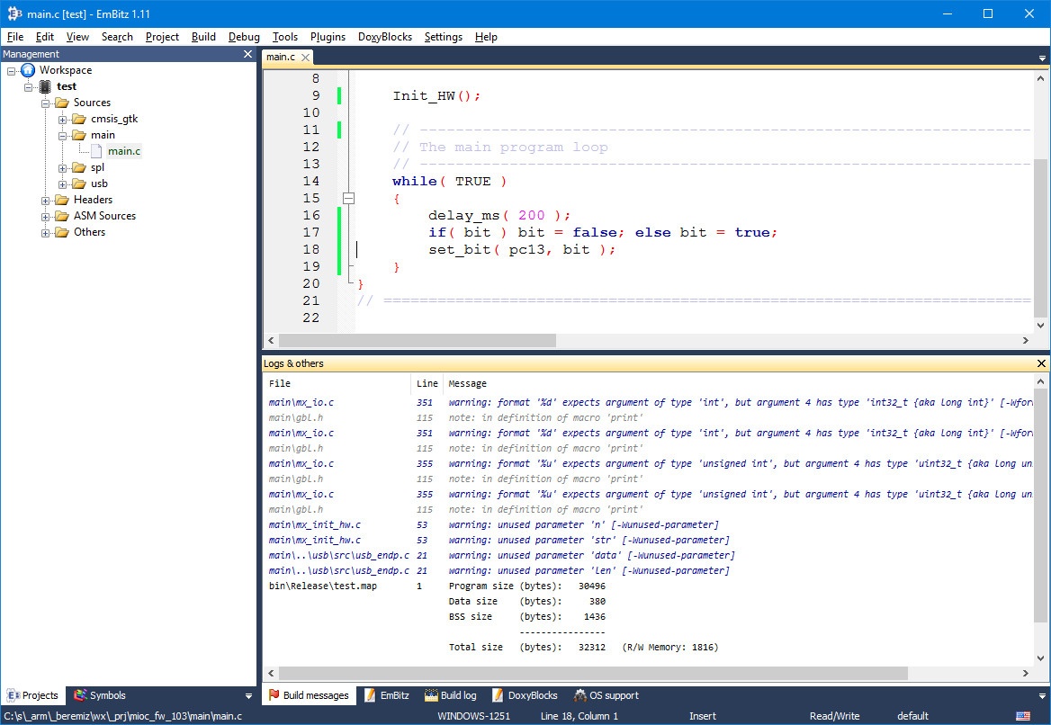 Простые эксперименты с микроконтроллером STM32F103 («Голубая таблетка») - 12
