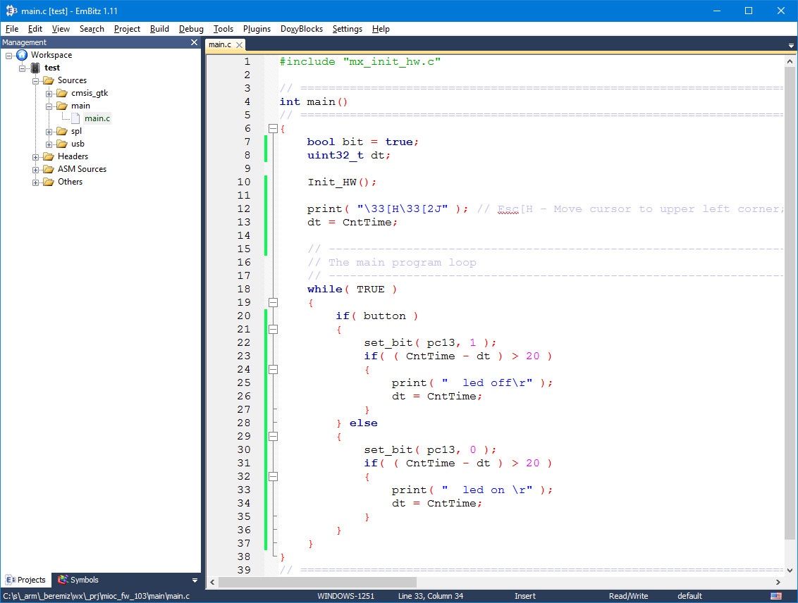Простые эксперименты с микроконтроллером STM32F103 («Голубая таблетка») - 19