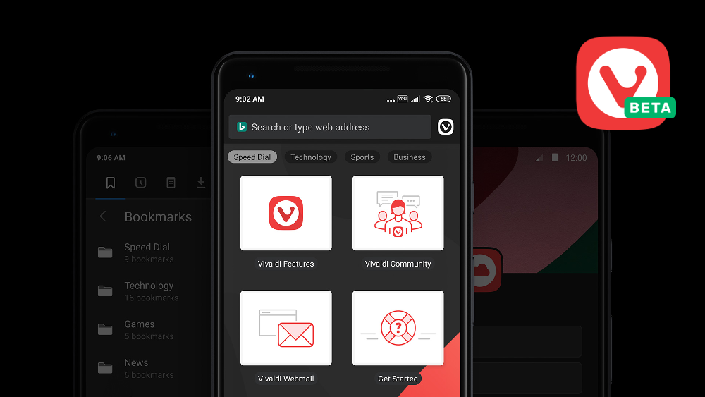 Vivaldi Beta для Android — Настоящий браузер - 1