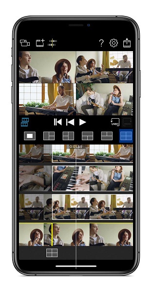 Приложение Roland 4XCamera Maker позволяет синхронно снимать видео несколькими смартфонами Apple iPhone