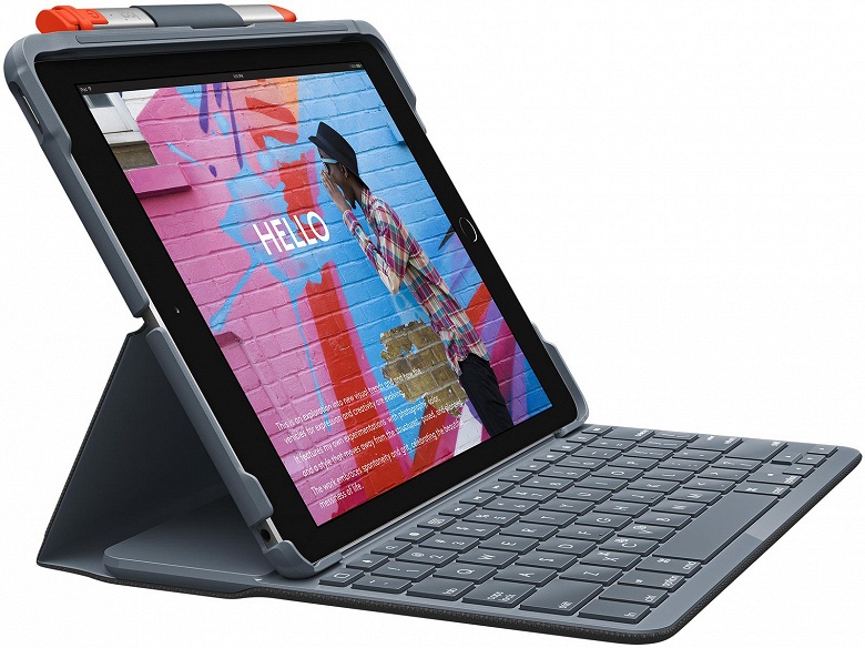 У Logitech готовы чехлы с клавиатурами для планшетов Apple iPad седьмого поколения