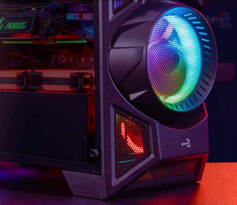 Новая статья: Обзор и тест корпуса AeroCool AeroEngine RGB: светодиодный форсаж