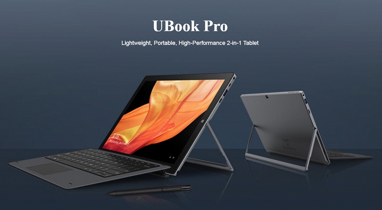 Представлен планшет Chuwi UBook Pro - 1 Представлен планшет Chuwi UBook Pro
