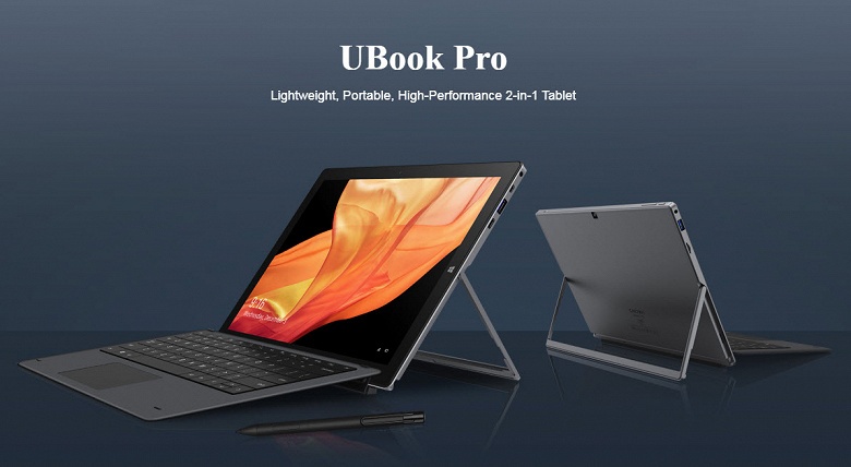 Представлен планшет Chuwi UBook Pro