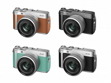 Представлена беззеркальная камера Fujifilm X-A7