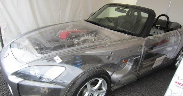 В Японии показали прозрачную Honda S2000 В Японии показали прозрачную Honda S2000