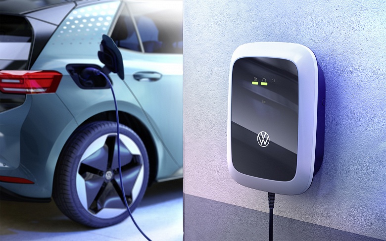 От 400 евро: Volkswagen представила линейку недорогих домашних зарядных станций для электромобилей