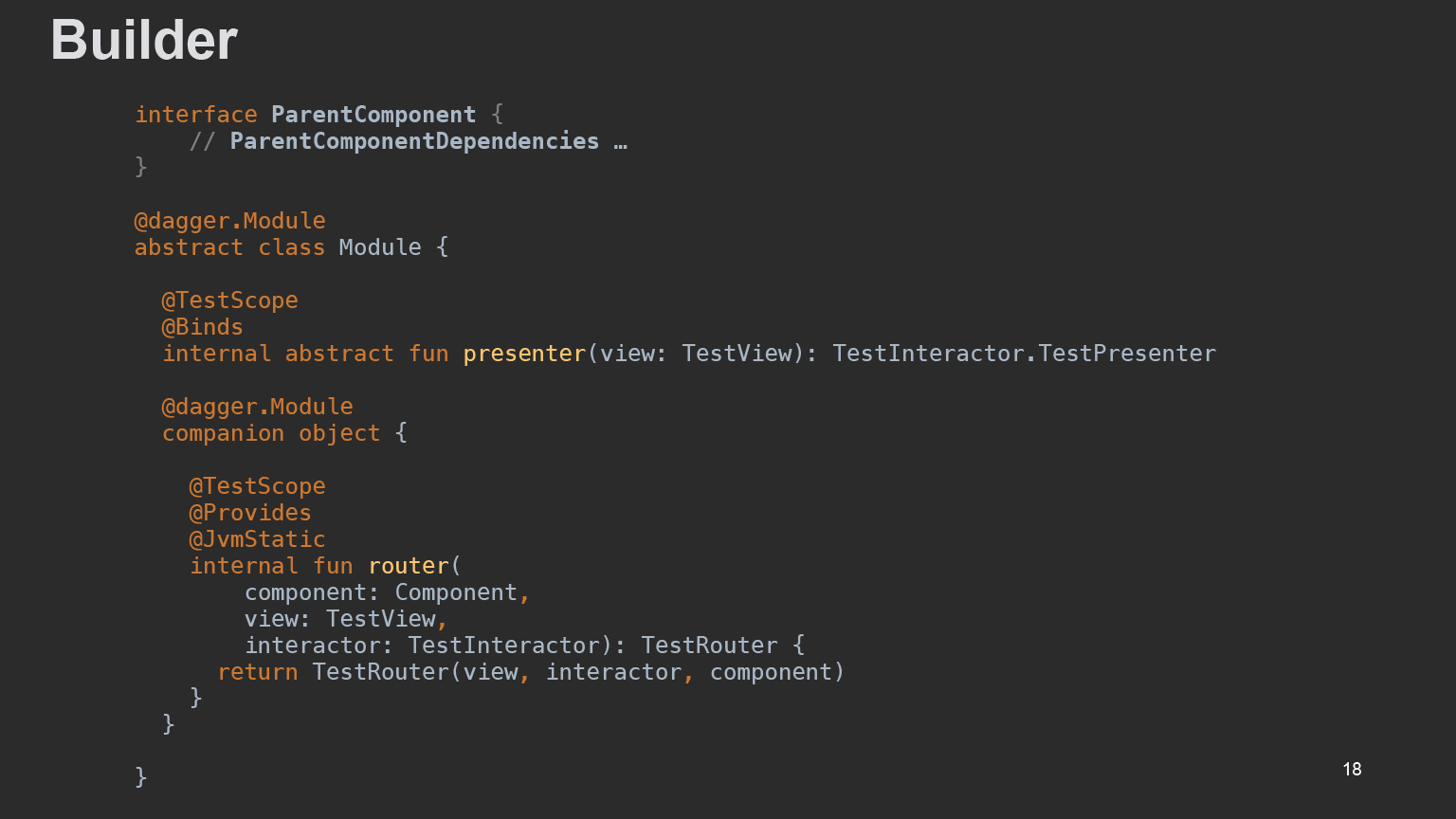 Как мы внедряли архитектуру RIBs. Доклад Яндекс.Такси - 13