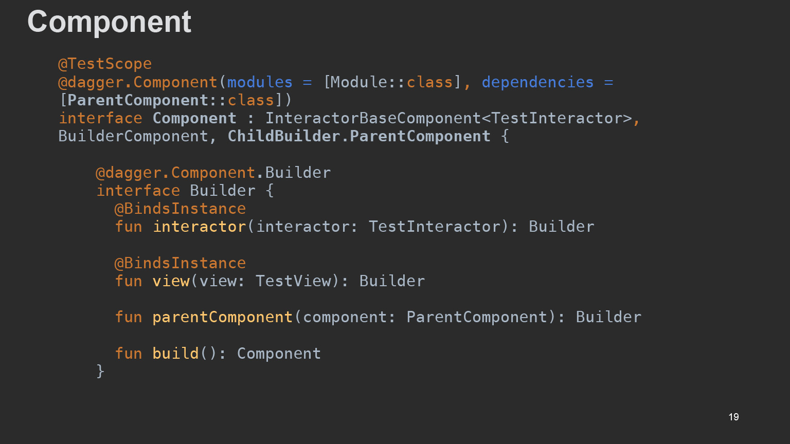 Как мы внедряли архитектуру RIBs. Доклад Яндекс.Такси - 14
