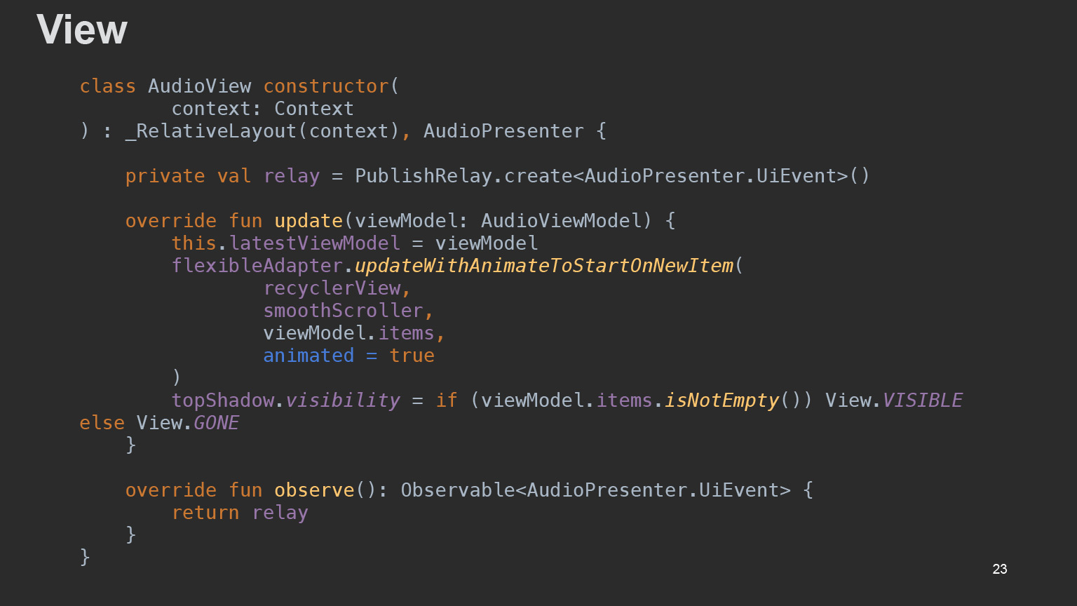 Как мы внедряли архитектуру RIBs. Доклад Яндекс.Такси - 18