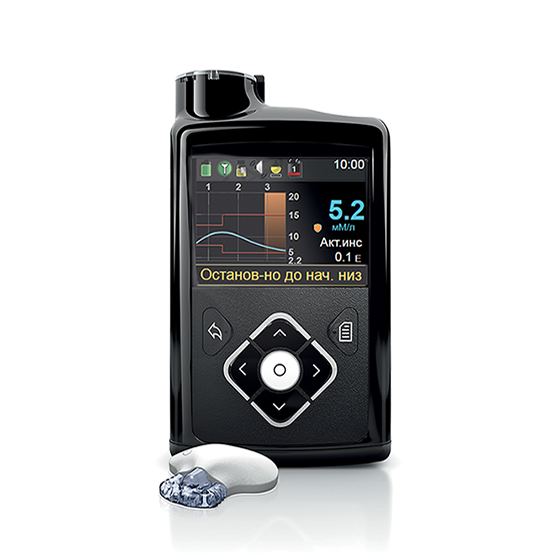 Непрерывный мониторинг глюкозы (НМГ) с помпой Medtronic 640g - 1