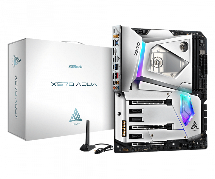 Представлена системная плата ASRock X570 Aqua