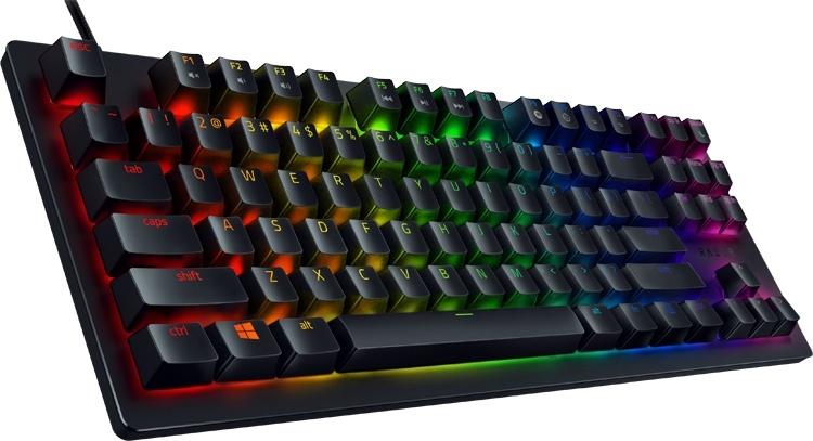 Компактная клавиатура Razer Huntsman Tournament Edition рассчитана на киберспортсменов
