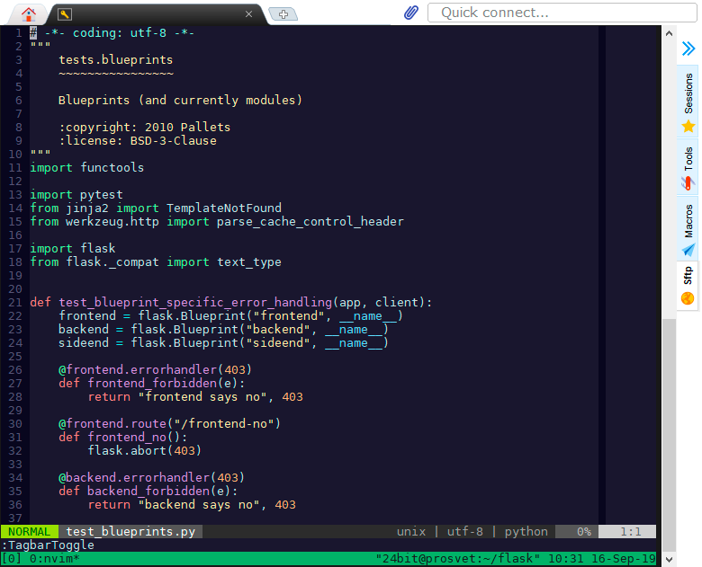 Поддержка 24-bit цветов в терминале в связке ssh + tmux + neovim - 3