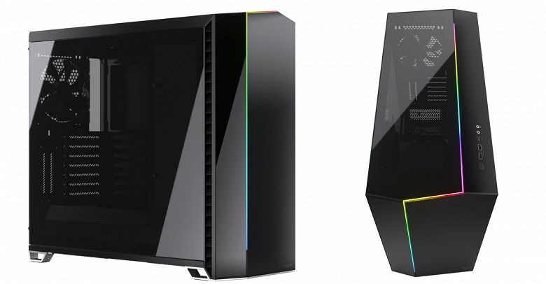 Корпус Fractal Design Vector RS украшен подсветкой ARGB