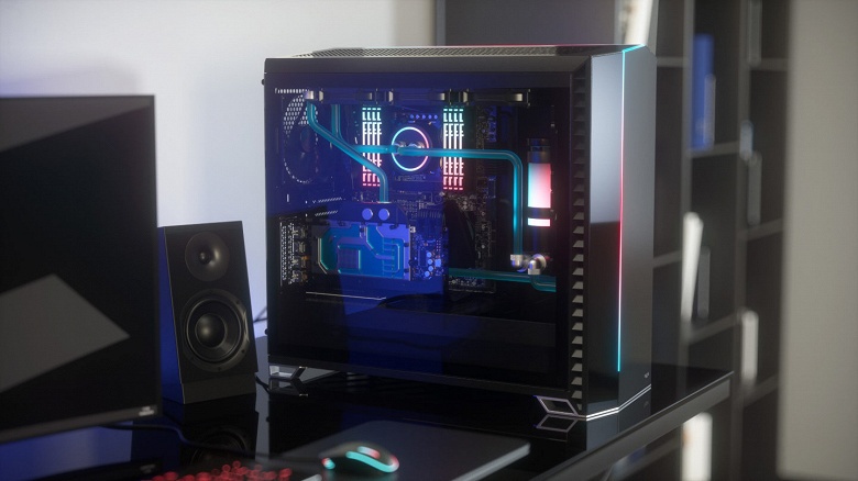 Корпус Fractal Design Vector RS украшен подсветкой ARGB