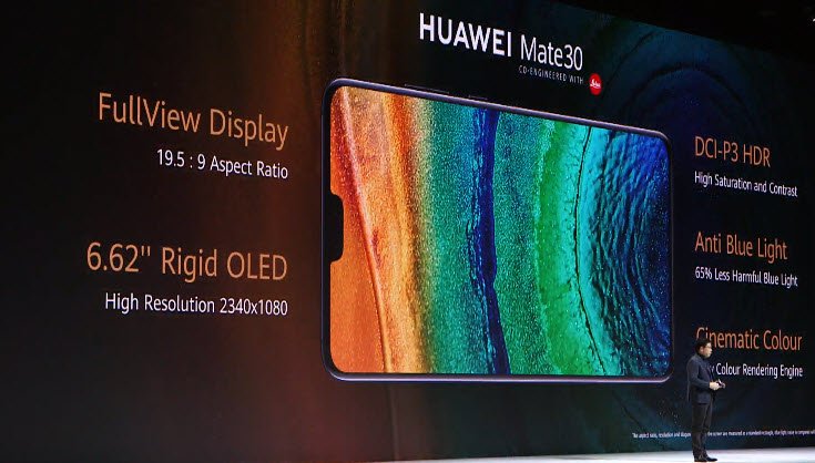 Представлены флагманские камерофоны Huawei Mate 30 и Huawei Mate 30 Pro