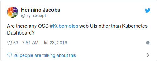 Анонс веб-интерфейса Kubernetes Web View (и краткий обзор других web UI для Kubernetes) - 2