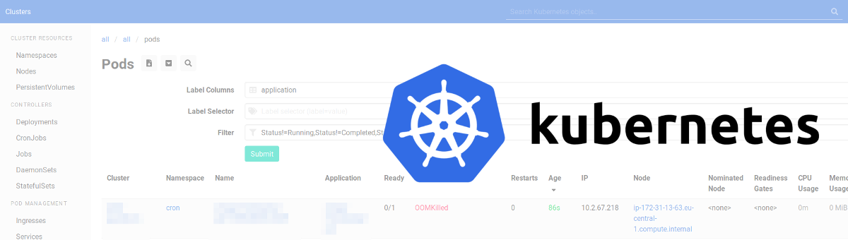 Анонс веб-интерфейса Kubernetes Web View (и краткий обзор других web UI для Kubernetes) - 1