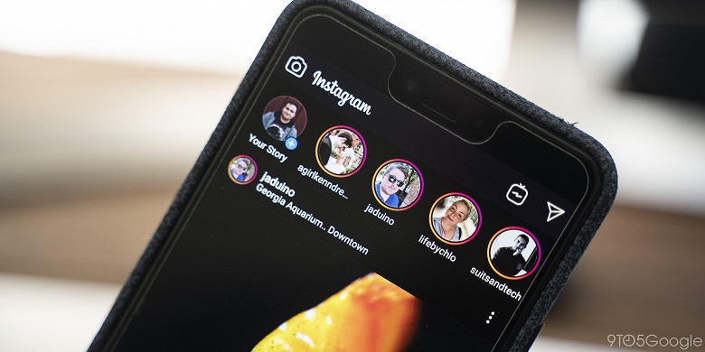 Instagram для Android тоже почернел