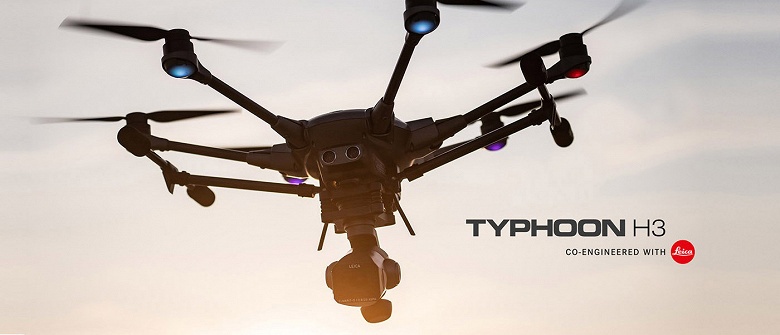 Дрон Yuneec Typhoon H3 будет оснащен камерой, разработанной совместно с Leica