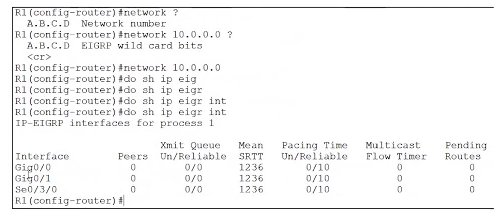 Тренинг Cisco 200-125 CCNA v3.0. День 50. Настройка EIGRP - 4