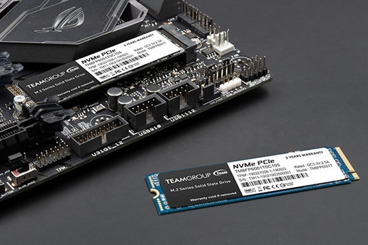 Team Group MP33: накопители M.2 PCIe SSD вместимостью до 1 Тбайт