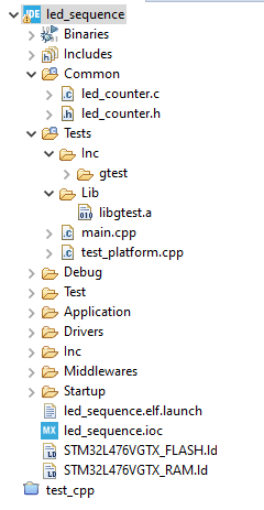 Локальный запуск юнит-тестов в STM32CubeIDE под Windows - 9 Локальный запуск юнит-тестов в STM32CubeIDE под Windows - 9