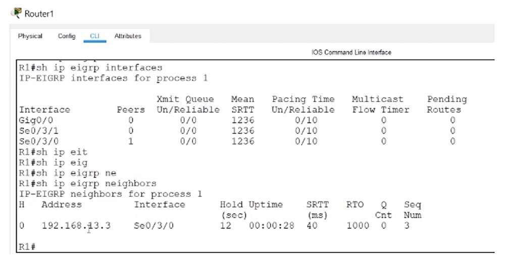 Тренинг Cisco 200-125 CCNA v3.0. День 51. Устранение неполадок EIGRP - 11 Тренинг Cisco 200-125 CCNA v3.0. День 51. Устранение неполадок EIGRP - 11