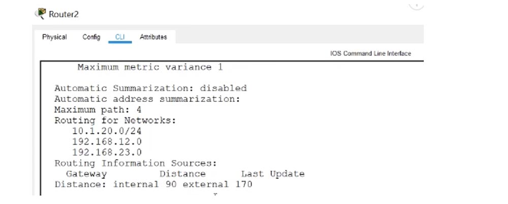 Тренинг Cisco 200-125 CCNA v3.0. День 51. Устранение неполадок EIGRP - 13