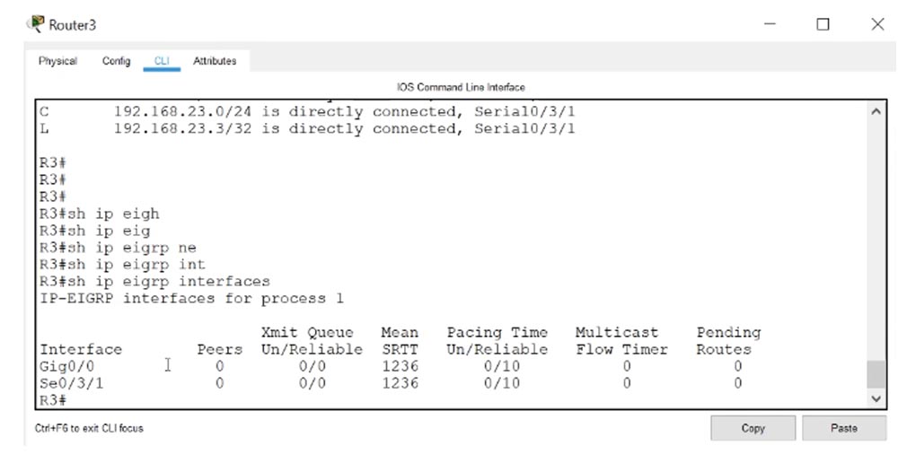 Тренинг Cisco 200-125 CCNA v3.0. День 51. Устранение неполадок EIGRP - 8