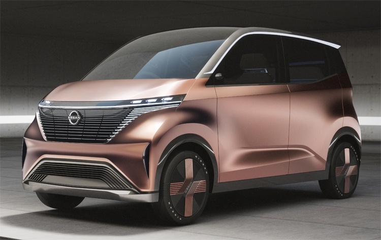 Концепт-кар Nissan IMk: электропривод, автопилот и интеграция со смартфоном