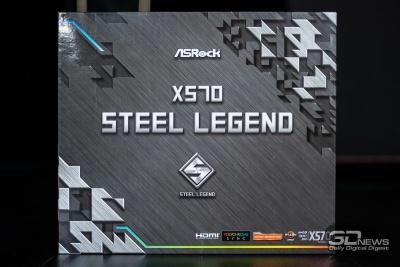 Новая статья: Обзор материнской платы ASRock X570 Steel Legend: начальный уровень X570