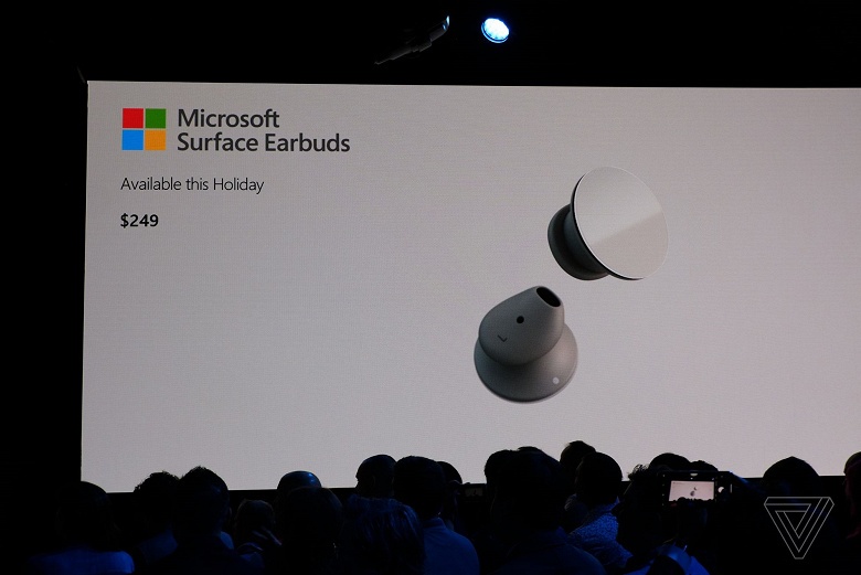 Самый функциональный конкурент AirPods 2: Microsoft представила беспроводные наушники Surface Earbuds, которыми можно перещелкивать слайды в PowerPoint - 10 Самый функциональный конкурент AirPods 2: Microsoft представила беспроводные наушники Surface Earbuds, которыми можно перещелкивать слайды в PowerPoint