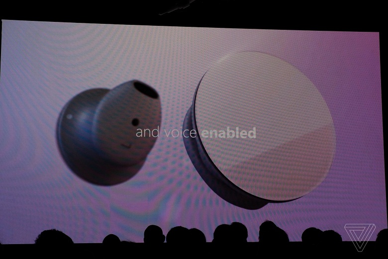 Самый функциональный конкурент AirPods 2: Microsoft представила беспроводные наушники Surface Earbuds, которыми можно перещелкивать слайды в PowerPoint - 2 Самый функциональный конкурент AirPods 2: Microsoft представила беспроводные наушники Surface Earbuds, которыми можно перещелкивать слайды в PowerPoint