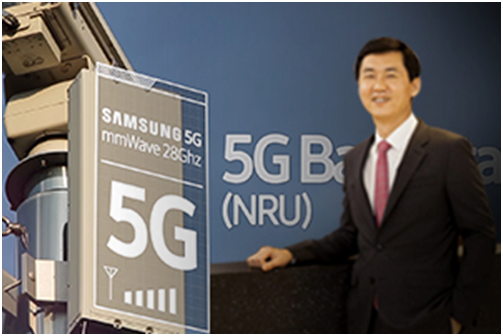 Samsung выходит на первое место на рынке телекоммуникационного оборудования 5G