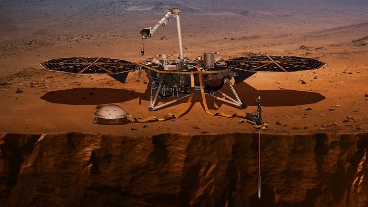 Голос Марса: зонд NASA InSight записал звуки из глубин Красной планеты Голос Марса: зонд NASA InSight записал звуки из глубин Красной планеты