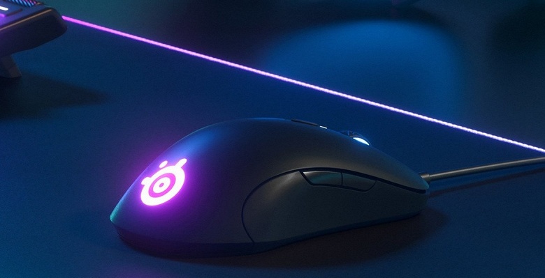 Игровая мышь SteelSeries Sensei Ten оснащена восемью кнопками