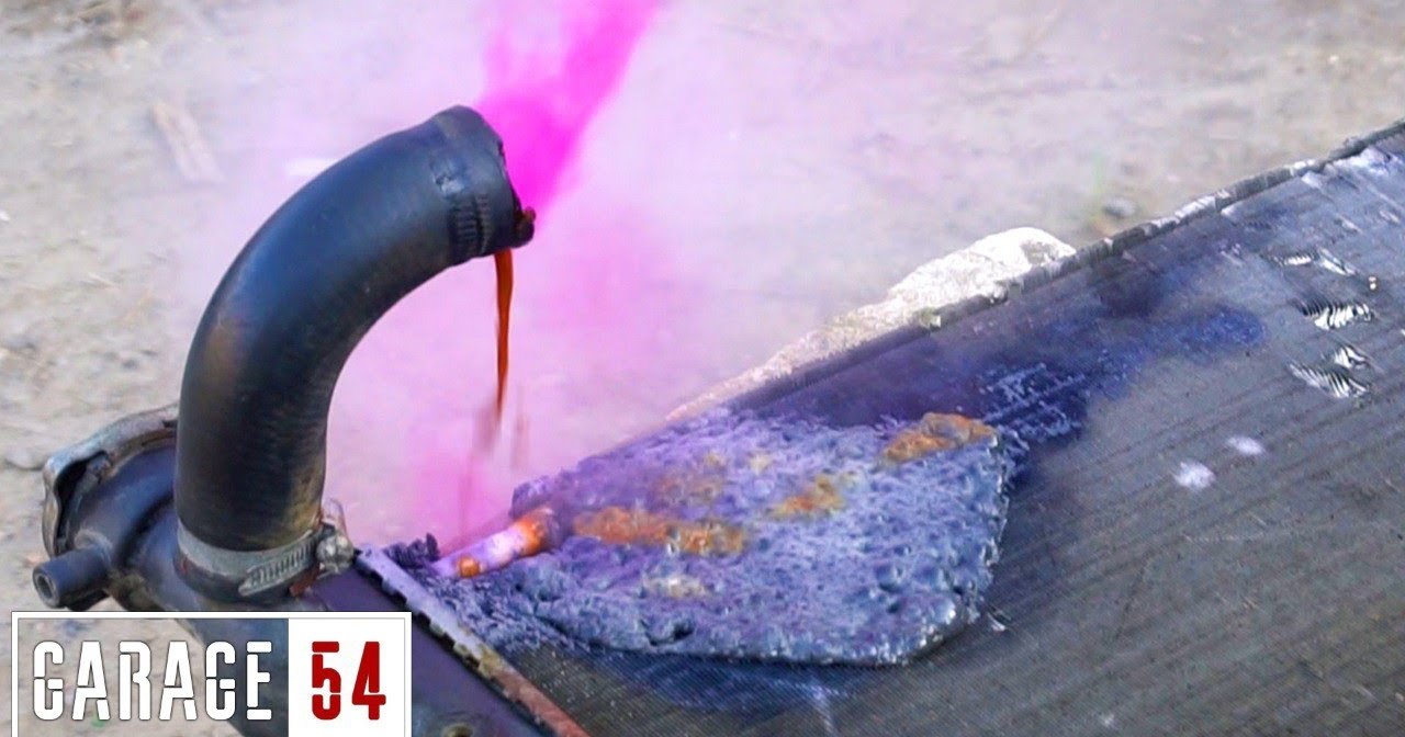 Однохлористый йод в радиатор: фиолетовое облако Однохлористый йод в радиатор: фиолетовое облако