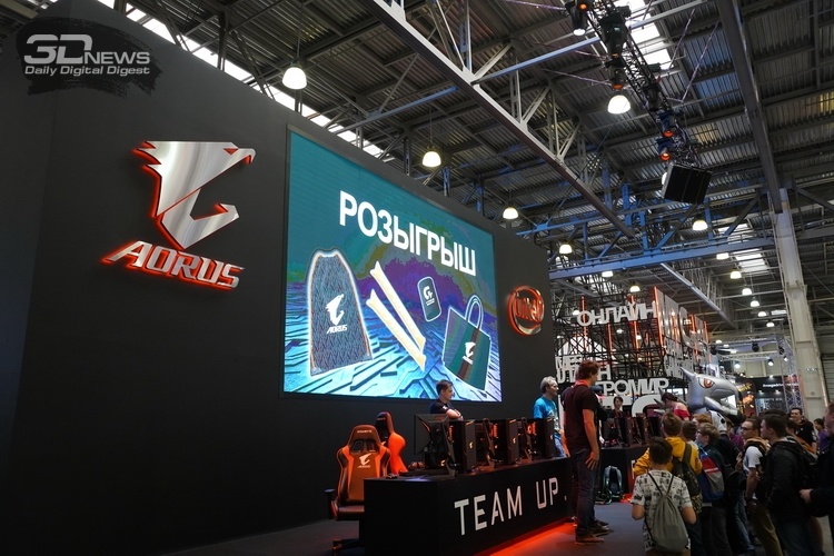 «ИгроМир 2019»: Counter-Strike: GO, мощные ПК и изогнутый монитор на стенде AORUS «ИгроМир 2019»: Counter-Strike: GO, мощные ПК и изогнутый монитор на стенде AORUS
