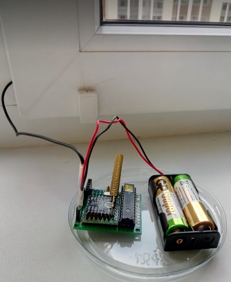 Автономная метеостанция на контроллере ATMEGA328P и питанием от батареек с беспроводным выносным датчиком - 8