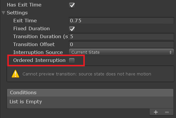 Как использовать прерывания в Unity Animator на полную - 6