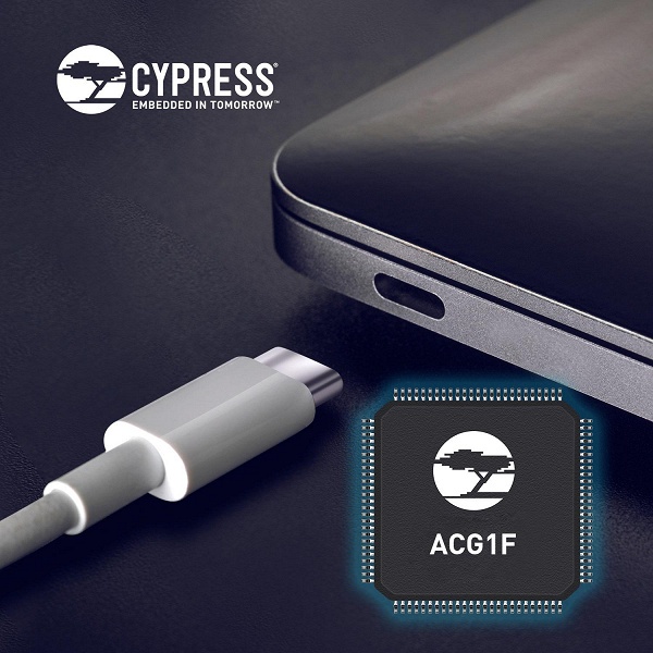Контроллер Cypress ACG1F позволит производителям добавить порт USB-C в ноутбук или настольный ПК