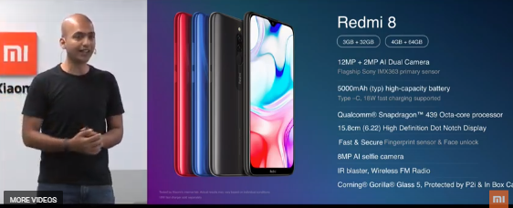 Представлен смартфон Redmi 8. Таким должен быть 100-долларовый бестселлер