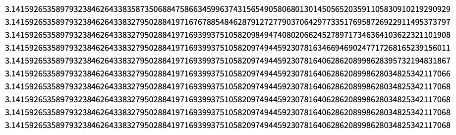 Standard series Standard series